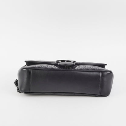 Gucci Marmont Small Black Shoulder Bag