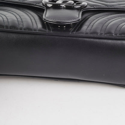 Gucci Marmont Small Black Shoulder Bag