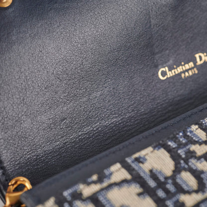 Christian Dior Long Saddle Wallet On Chain WOC