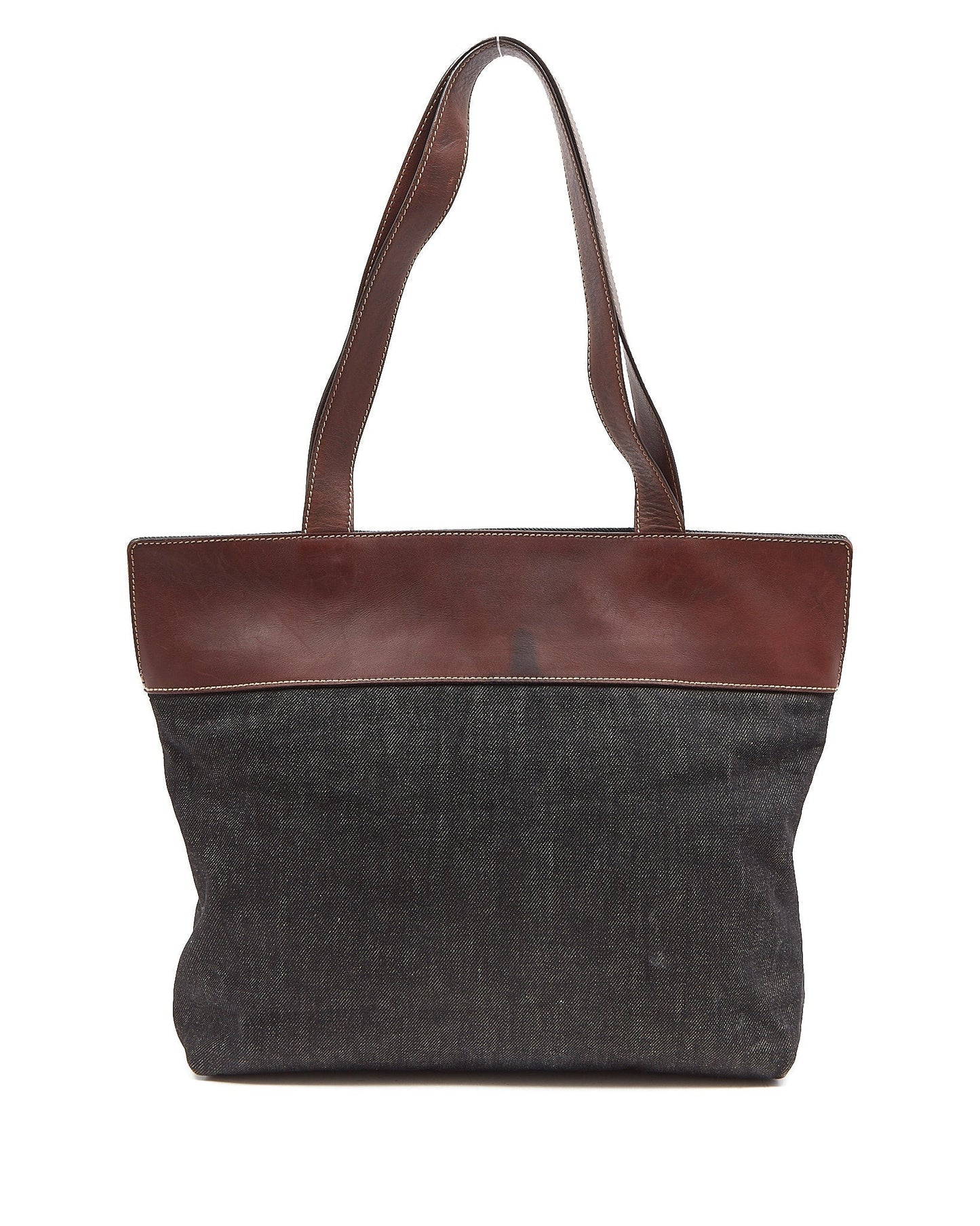 Chanel Leather Brown Elegant Tote Bag
