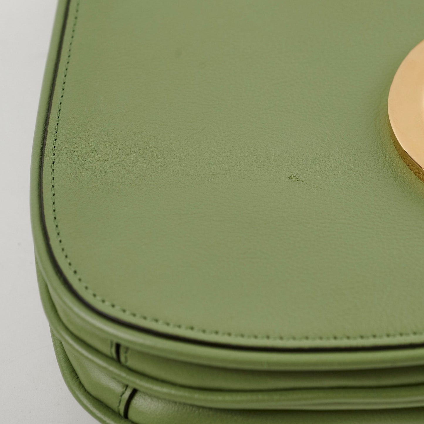 Gucci Blondie Medium Top Handle Shoulder Bag Green