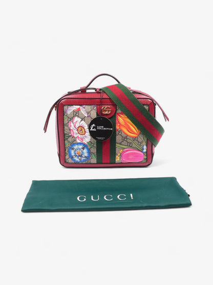 Gucci Ophidia GG Flora / Red Canvas Small