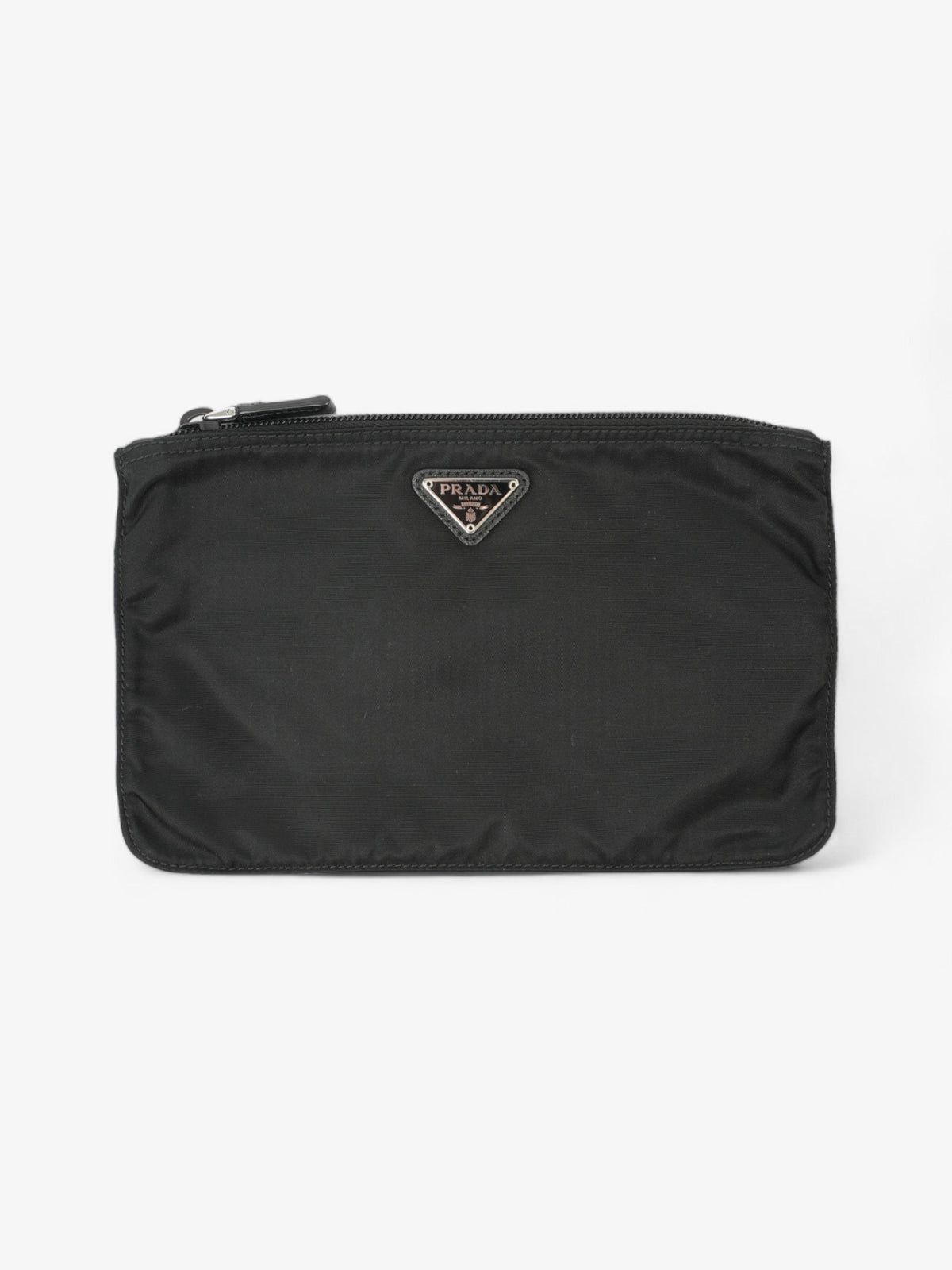 Prada Zipped Pouch Black Re Nylon