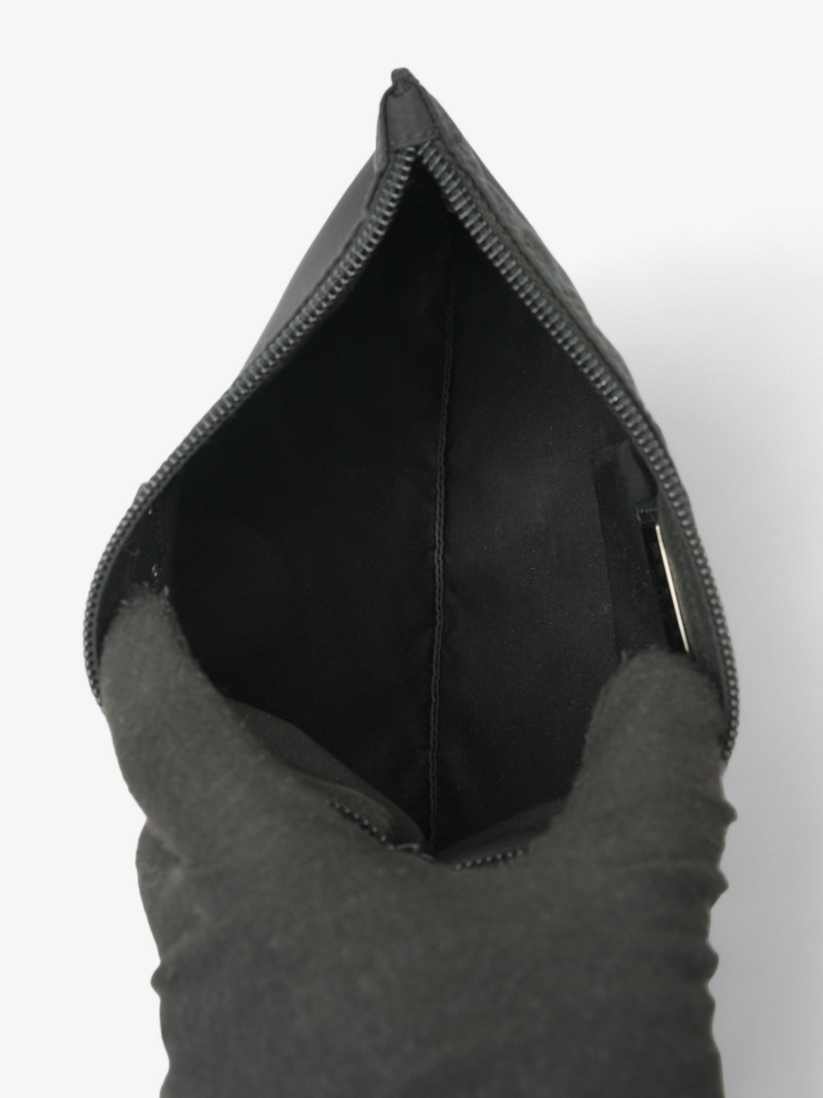 Prada Zipped Pouch Black Re Nylon