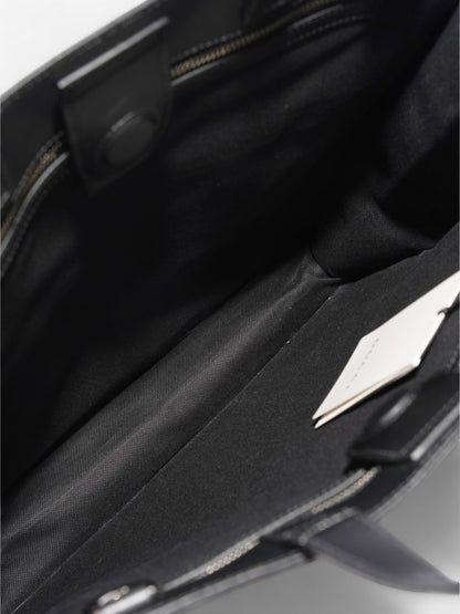Gucci Bestiary Tote in Tiger Black Coated Canvas