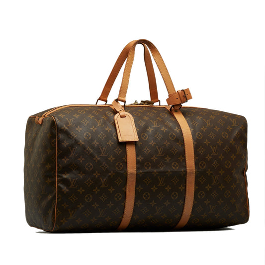 LOUIS VUITTON Monogram Sac Souple 55 Travel Bag