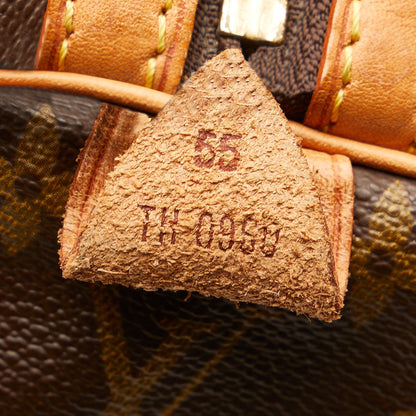 LOUIS VUITTON Monogram Sac Souple 55 Travel Bag