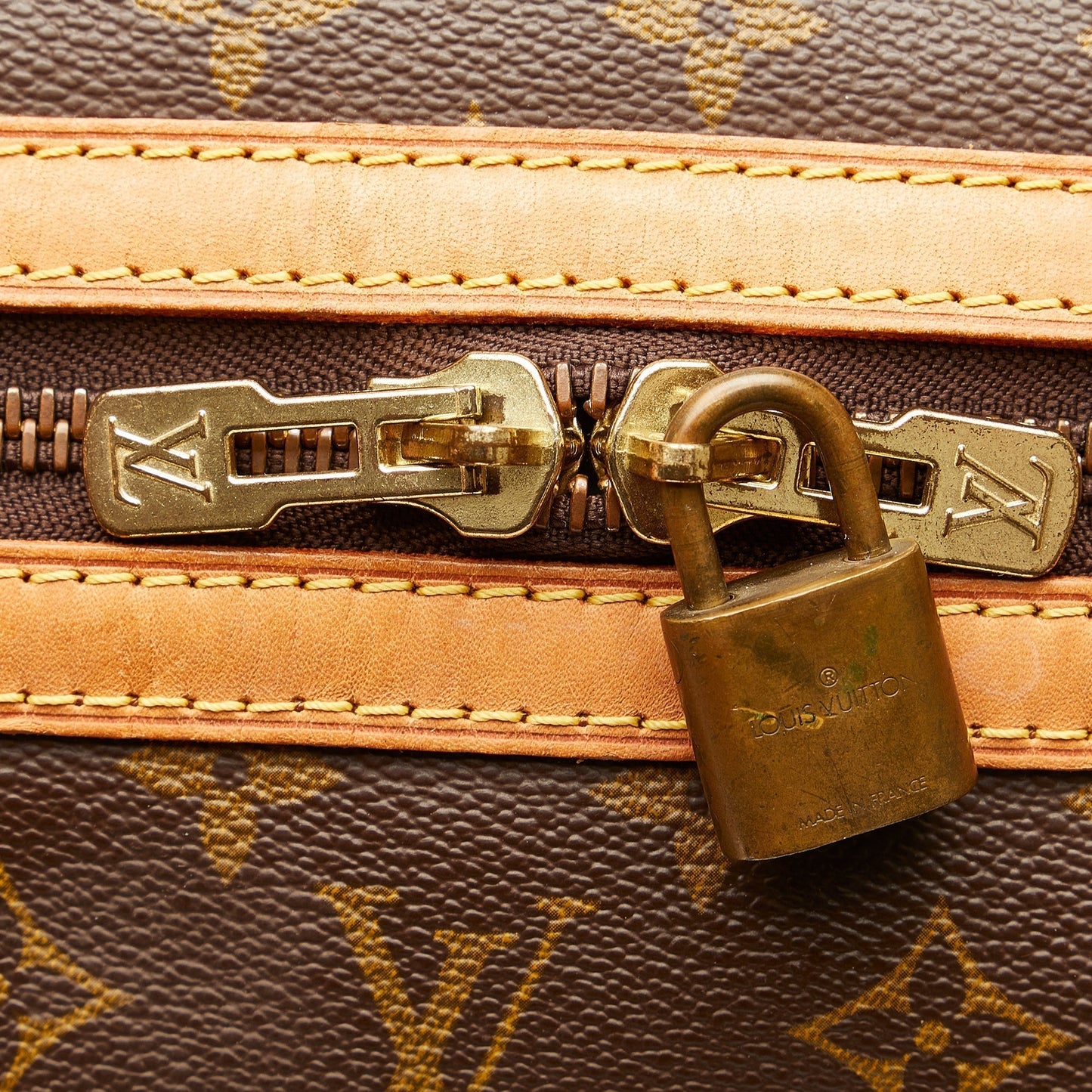 LOUIS VUITTON Monogram Sac Souple 55 Travel Bag