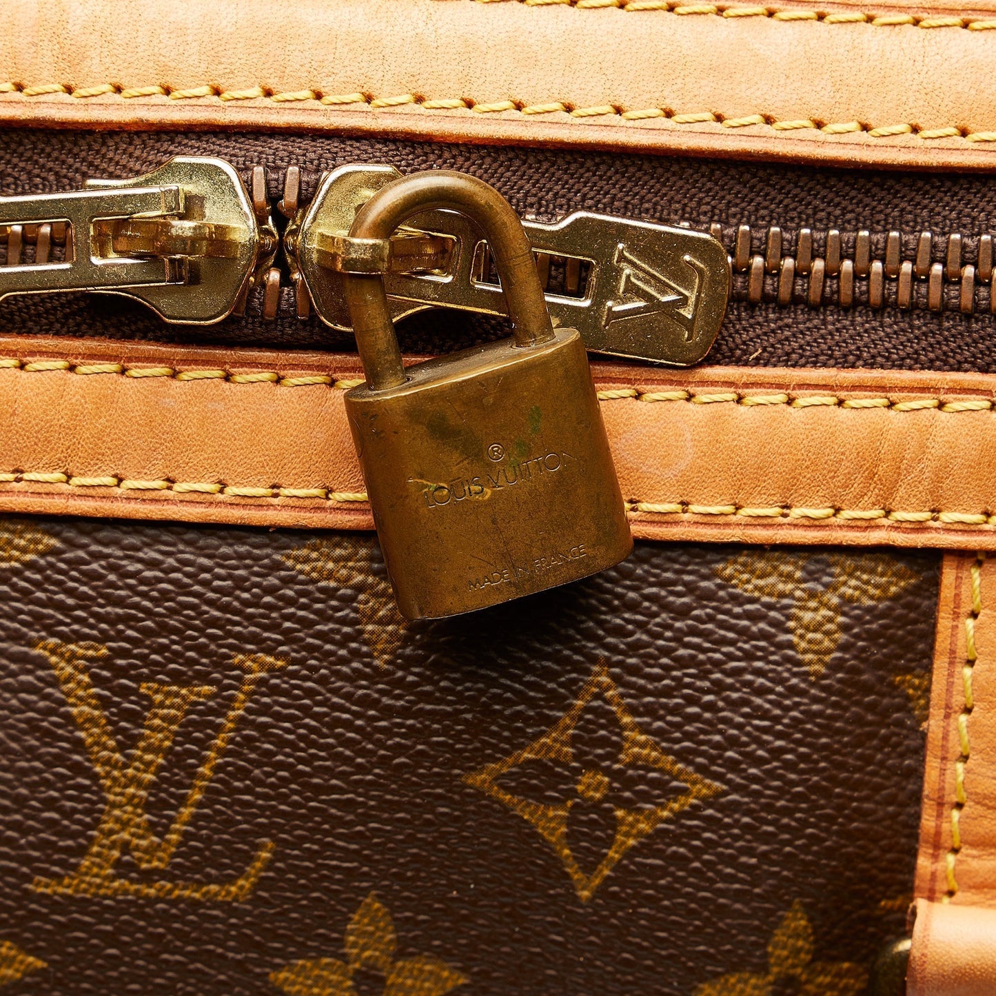 LOUIS VUITTON Monogram Sac Souple 55 Travel Bag