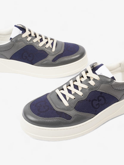 Gucci GG Trainer Navy / Grey / White Leather EU 45 UK 11