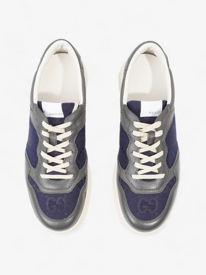 Gucci GG Trainer Navy / Grey / White Leather EU 45 UK 11