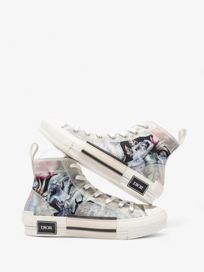 Christian Dior B23 High-top Multicolour / White Canvas EU 40 UK 6