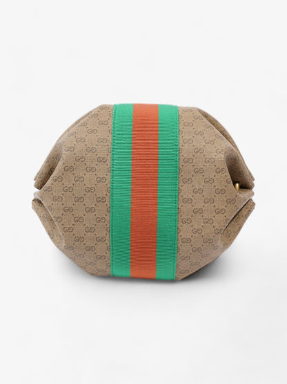 Gucci Web Butterfly New Candy Vintage GG Supreme / Green / Red Coated Canvas Mini