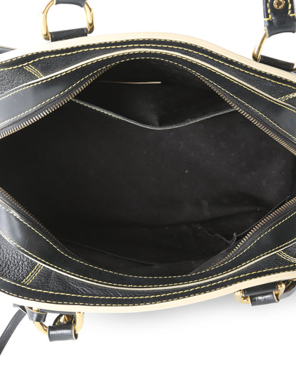 LOUIS VUITTON Black Suhali Leather Le Radieux Shoulder Bag