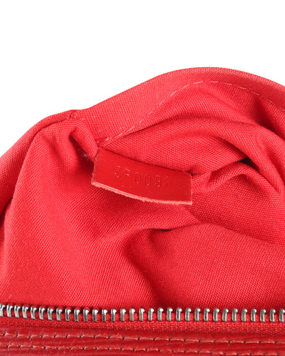 LOUIS VUITTON Red Epi Leather Speedy 35 Handle Bag