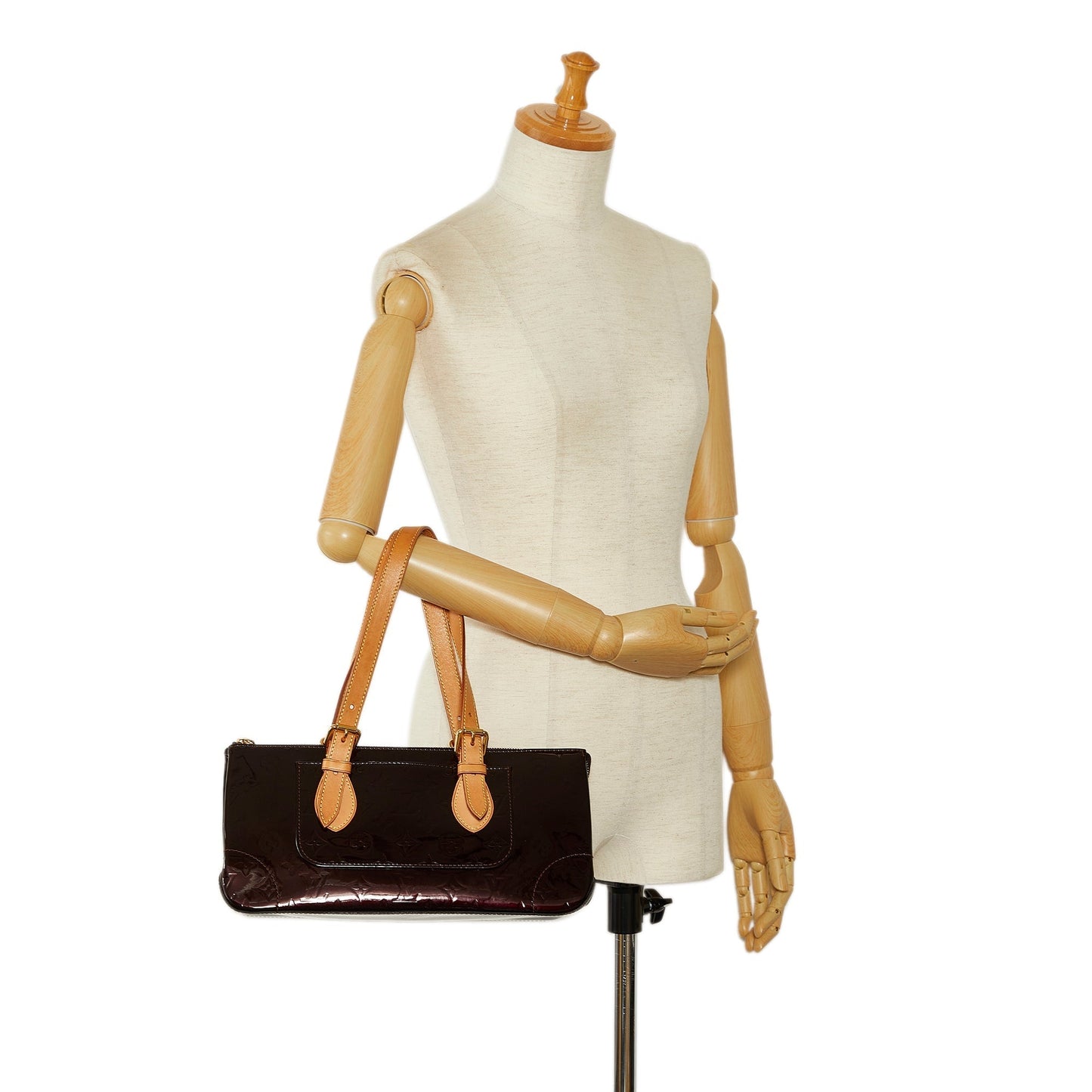 LOUIS VUITTON Monogram Vernis Rosewood Avenue Shoulder Bag