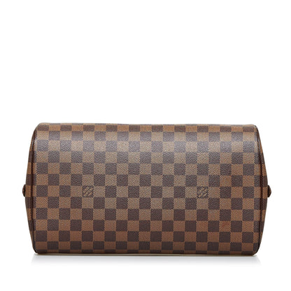 LOUIS VUITTON Damier Ebene Ribera MM Handbag