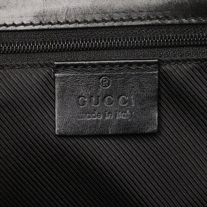 Black Gucci GG Canvas Jackie Tote Bag