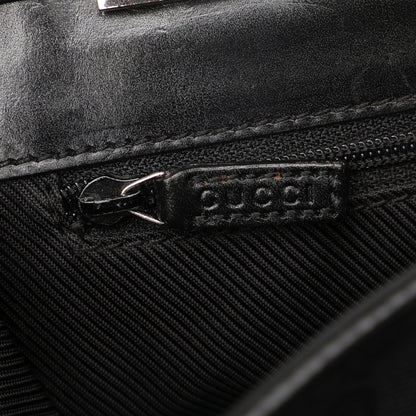 Black Gucci GG Canvas Jackie Tote Bag
