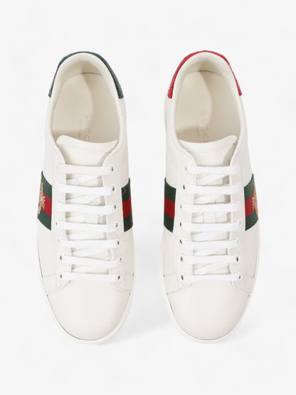 Gucci Bee Ace White / Green / Red Leather EU 37 UK 4