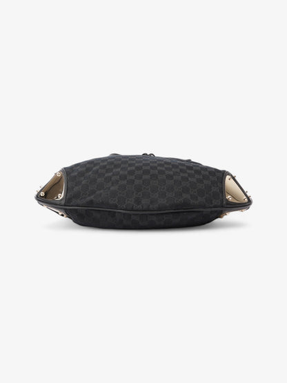 Gucci Indy Hobo Black Canvas