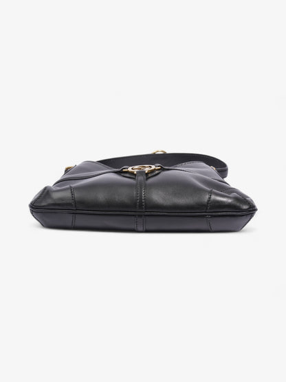 Gucci GG Reins Hobo Black Leather