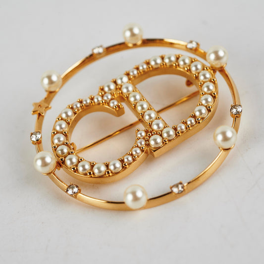 Dior Clair D Lune Brooch Costume Jewellery