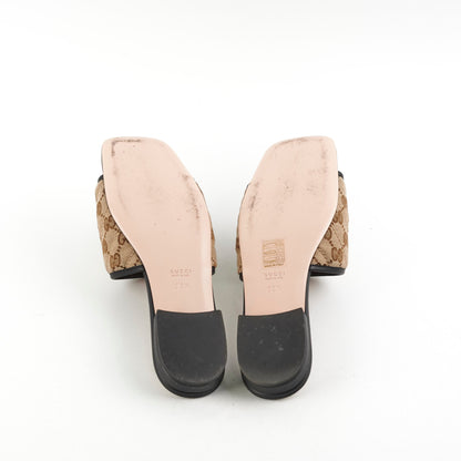 Gucci GG Supreme Slides Size 38.5