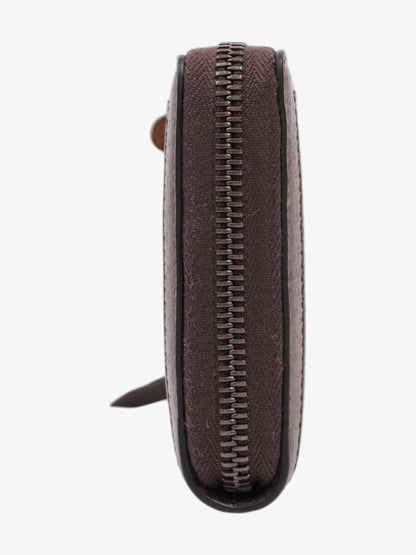 Gucci Diana Jumbo GG Wallet Camel / Ebony Canvas