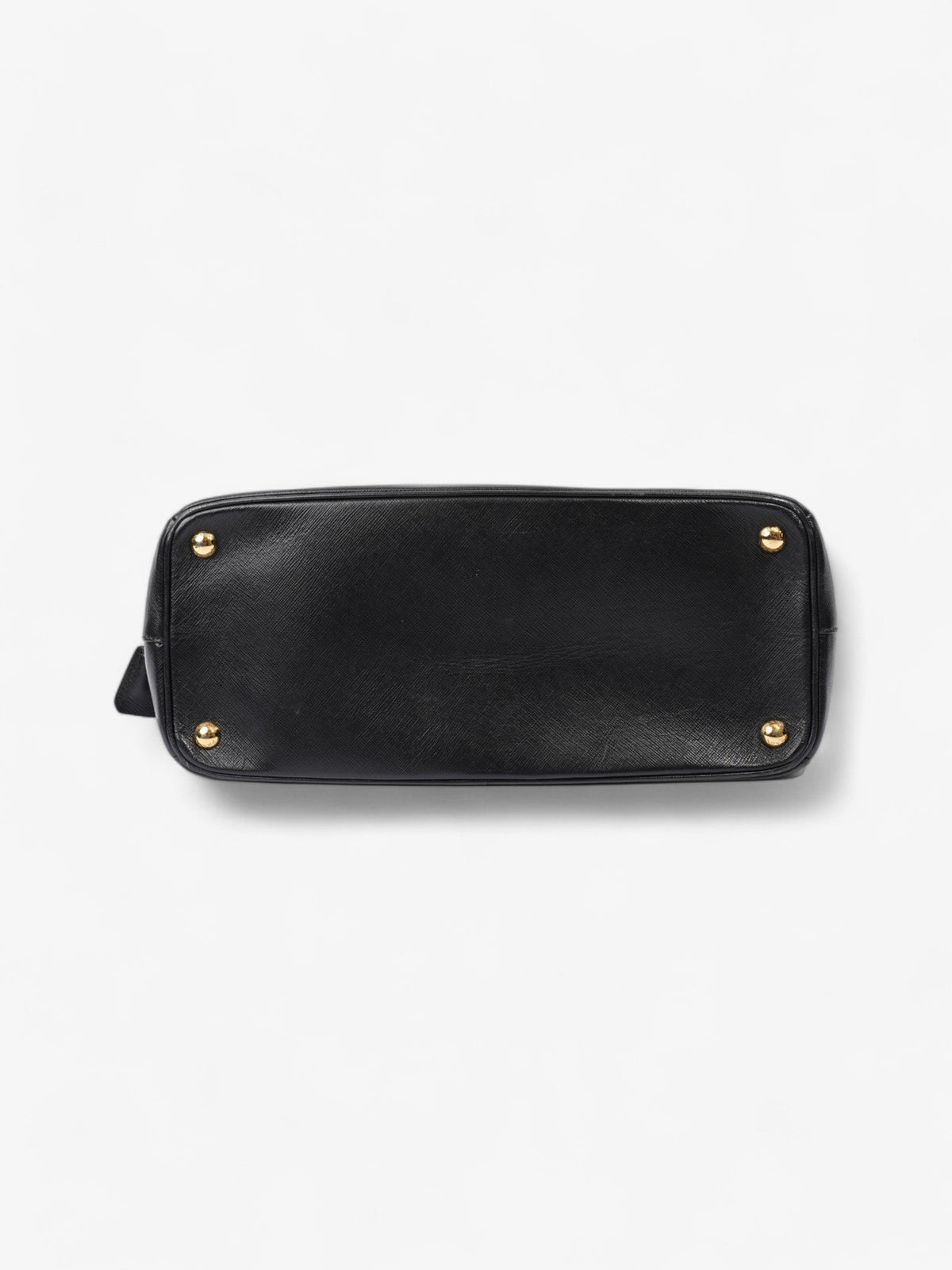Prada Parabole Shopping Tote Black Saffiano Leather