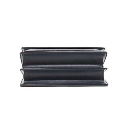 Saint Laurent Sunset Medium Chain Shoulder Bag in Dark Smog Color GHW