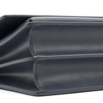 Saint Laurent Sunset Medium Chain Shoulder Bag in Dark Smog Color GHW