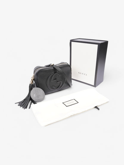 Gucci Soho Disco Bag Black Calfskin Leather Small