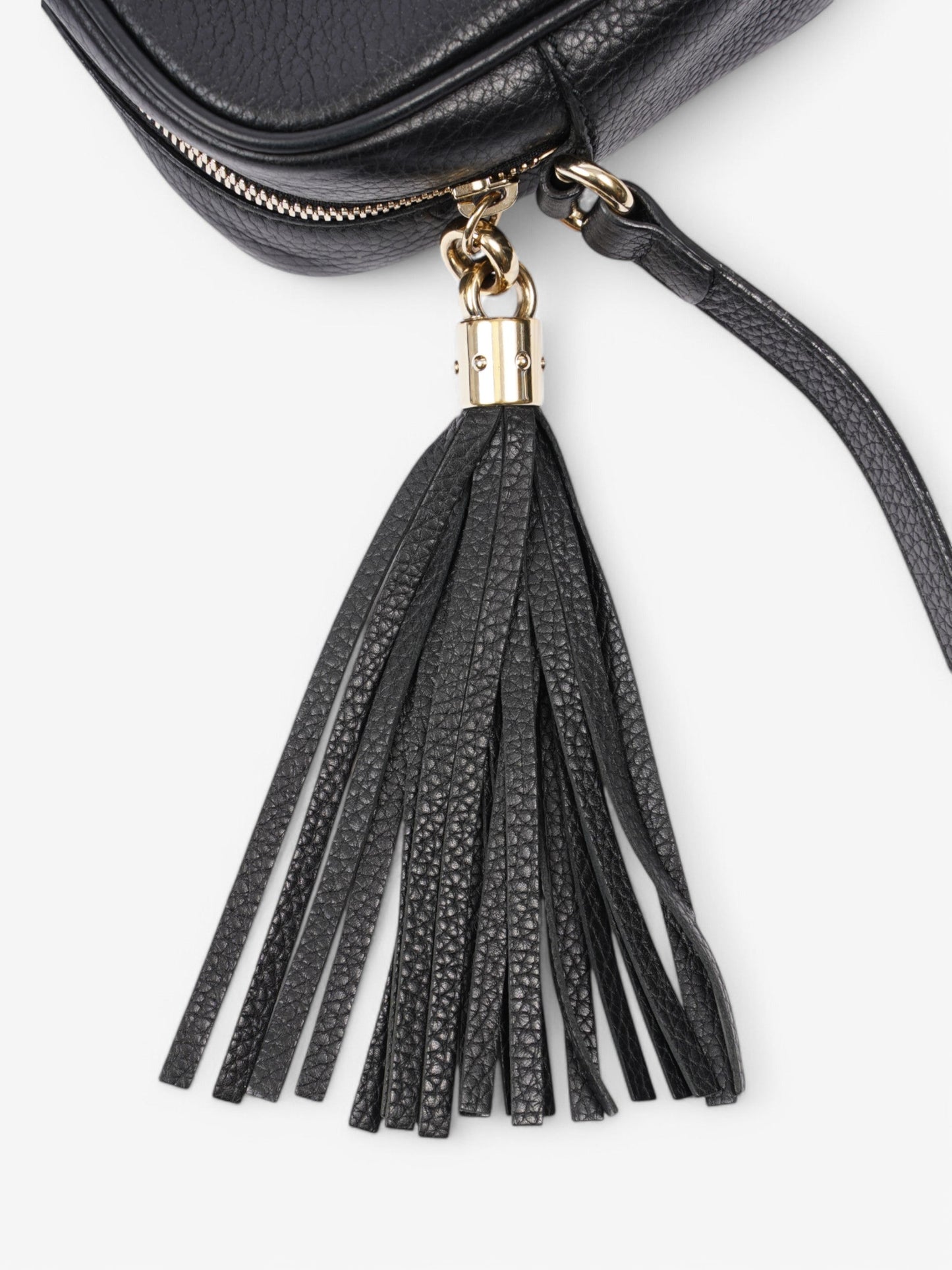 Gucci Soho Disco Bag Black Calfskin Leather Small