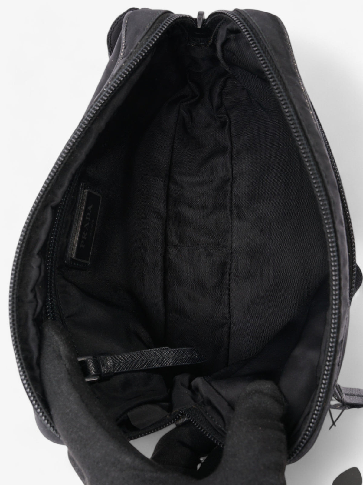 Prada Bum Bag Black Nylon