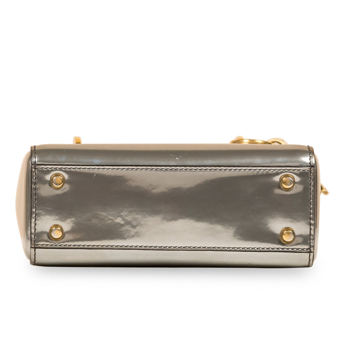 Lady Dior - Silver Patent Leather