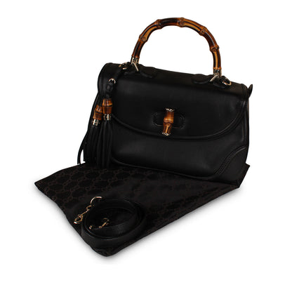 Gucci Bamboo Top Handle Shoulder Bag