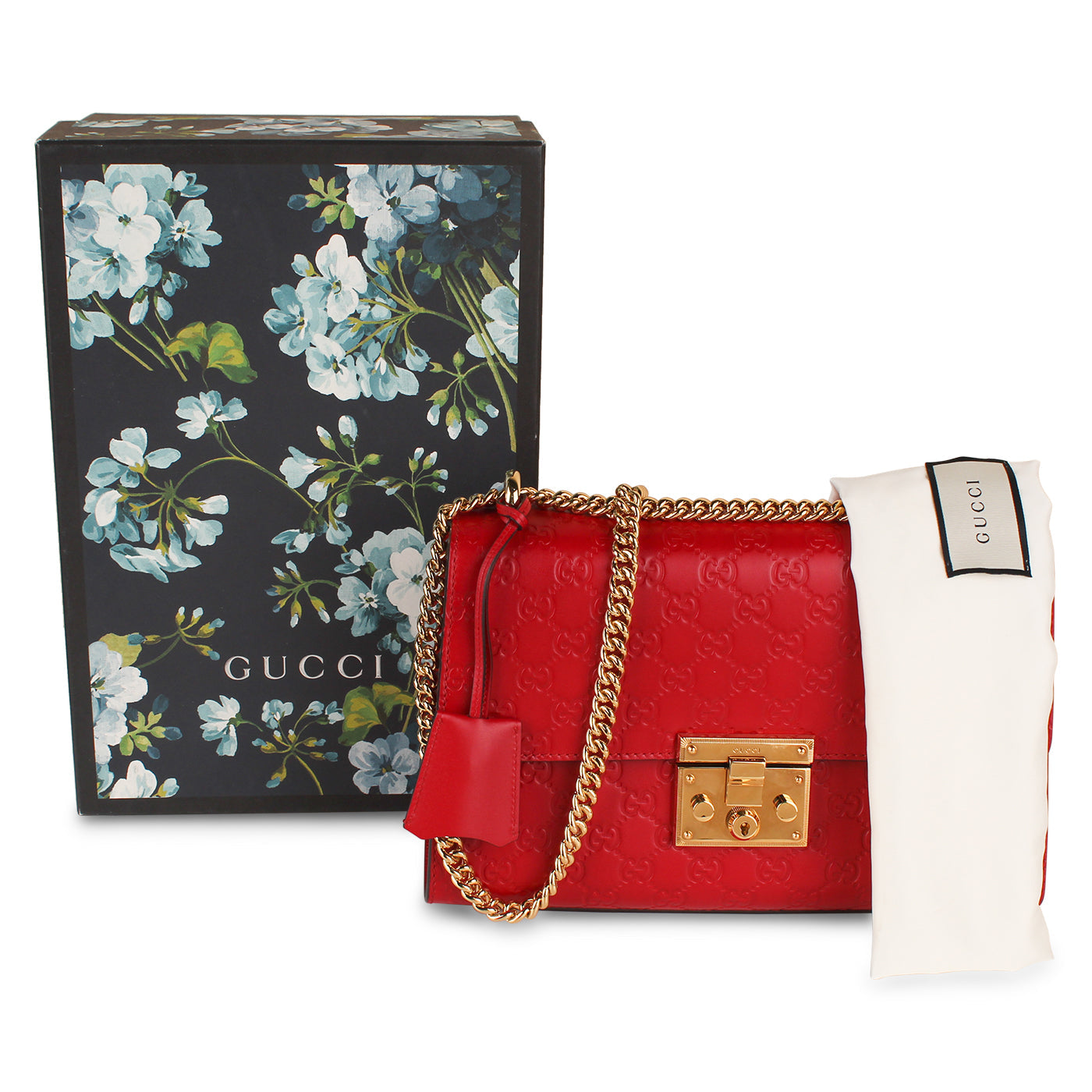 Gucci Signature Padlock Bag