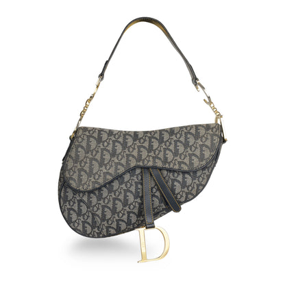 Christian Dior Vintage Saddle Bag - Oblique