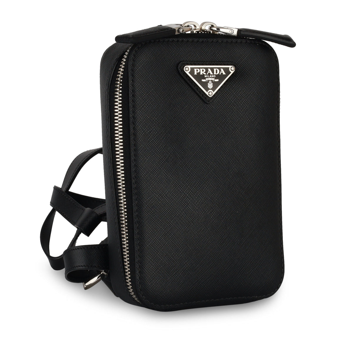 Prada Brique Crossbody - Saffiano