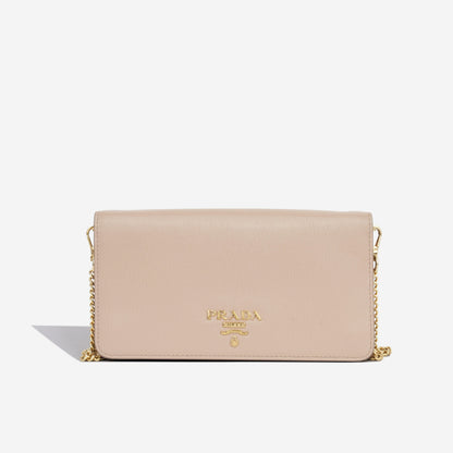 Prada Emblem Wallet on Chain