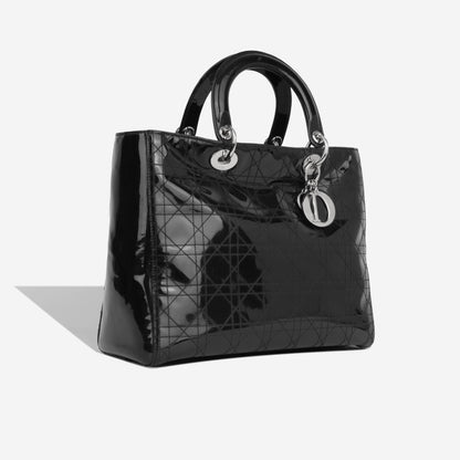 Patent Lady Dior - Large