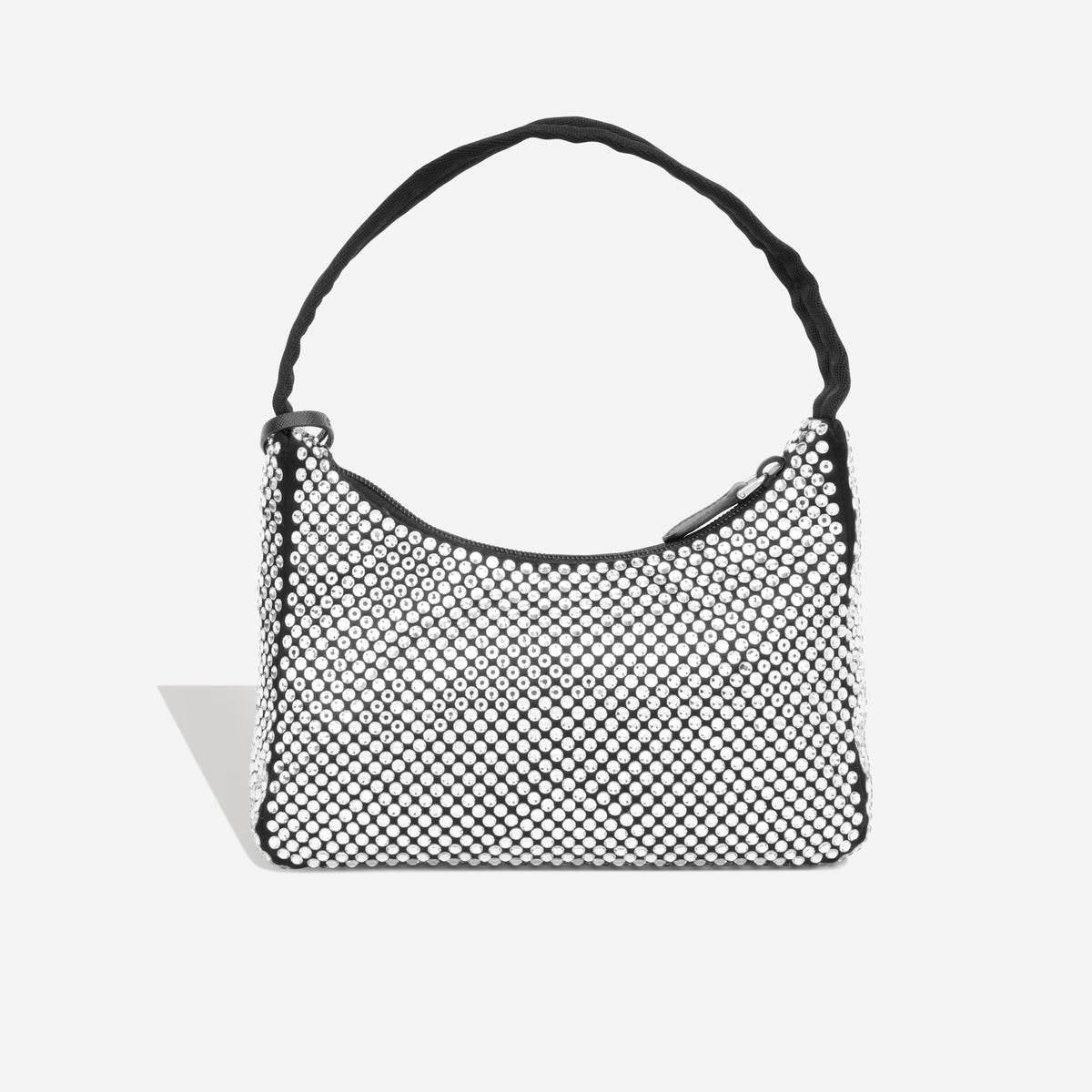 Prada Satin Mini Bag with Crystals