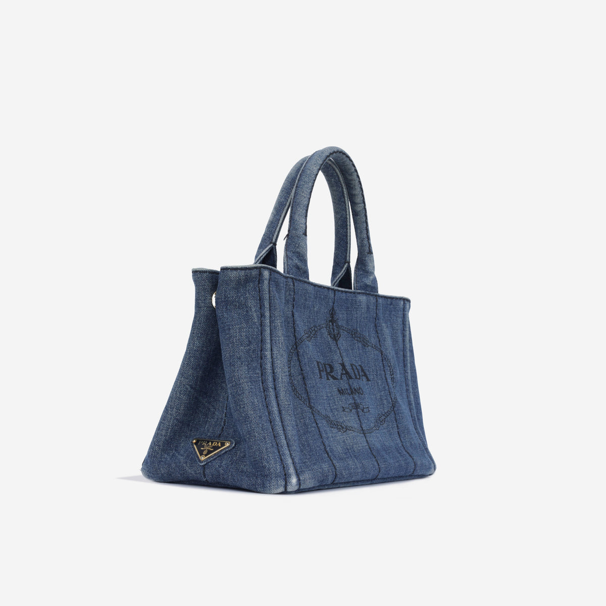 Prada Small Canapa Tote
