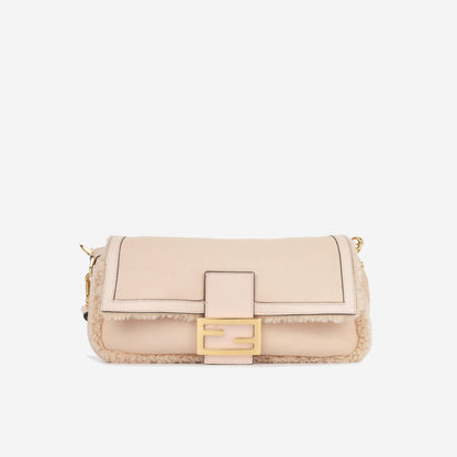 Fendi Shearling Baguette
