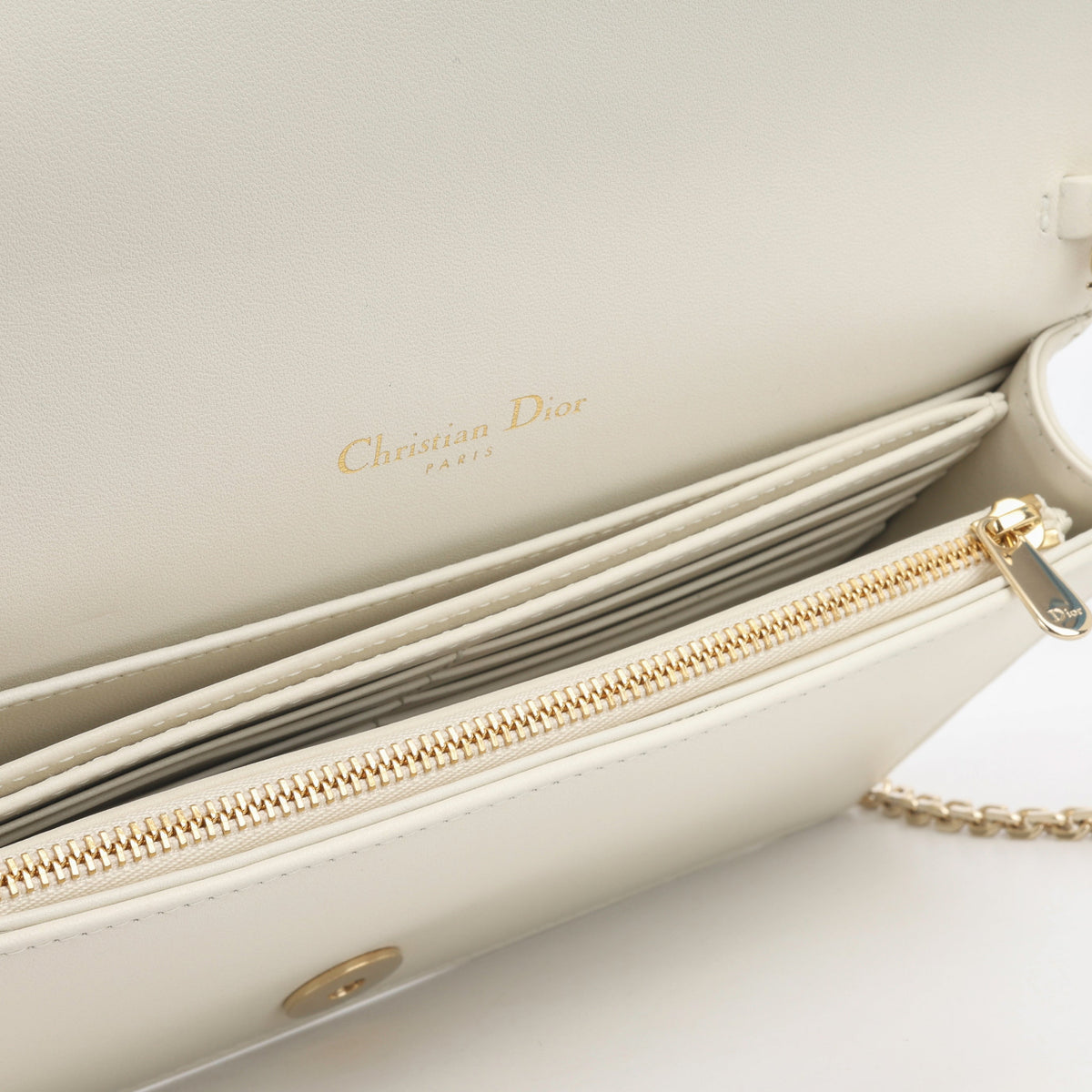 Lady Dior Pouch - Latte Cannage