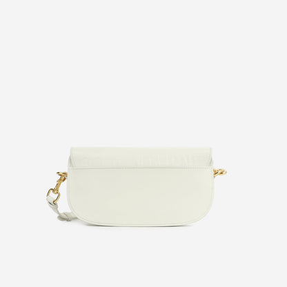 Christian Dior Bobby East-West - White Calfskin