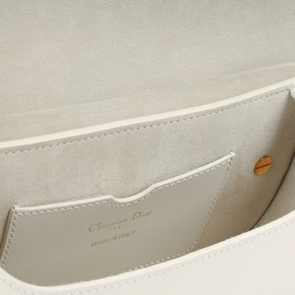 Christian Dior Bobby East-West - White Calfskin