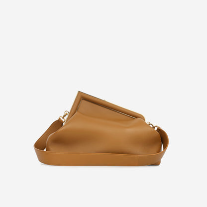 Fendi Medium First Clutch - Tan
