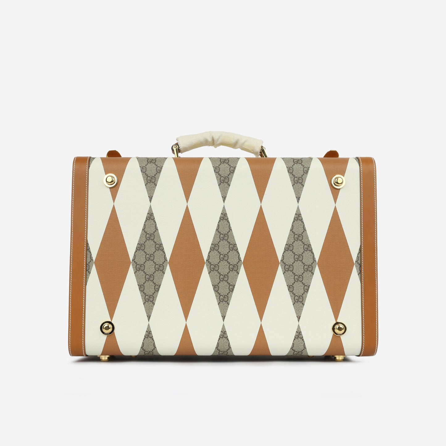 Gucci Medium Savoy Trunk - Rhombus GG Canvas